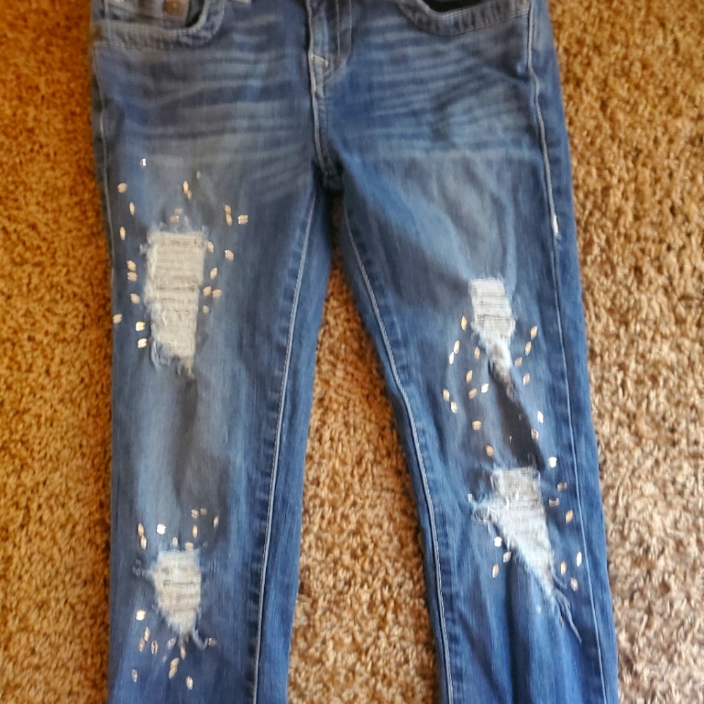 Girls skinny jeans